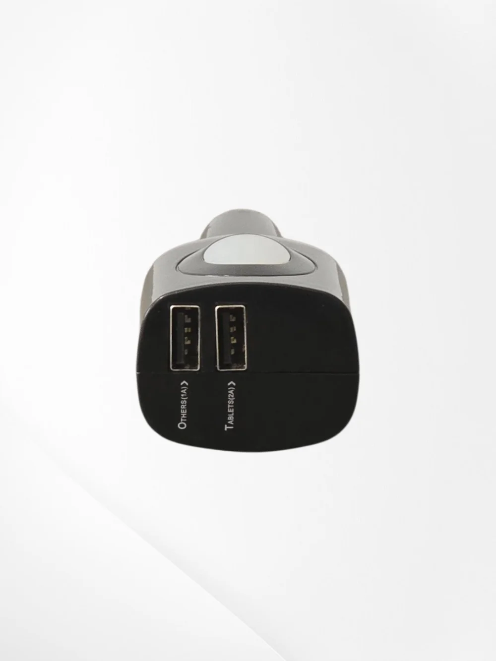 2-in-1 Car and Wall Charger Adapter with Dual Port USB